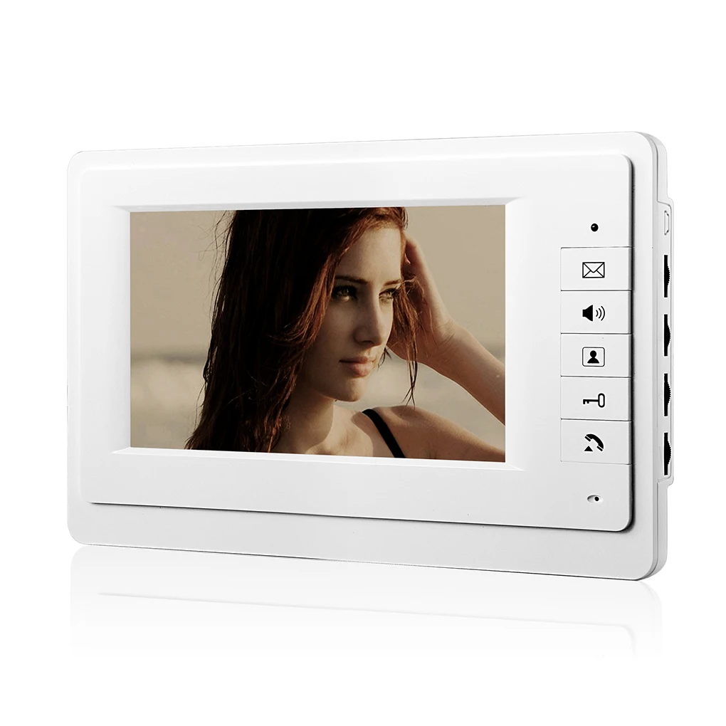 

V70F/520/2 Video Door Phone Intercom Doorbell 2 Buttons IR Night Vision Camera 2pcs Monitors and 1pc Outdoor Camera