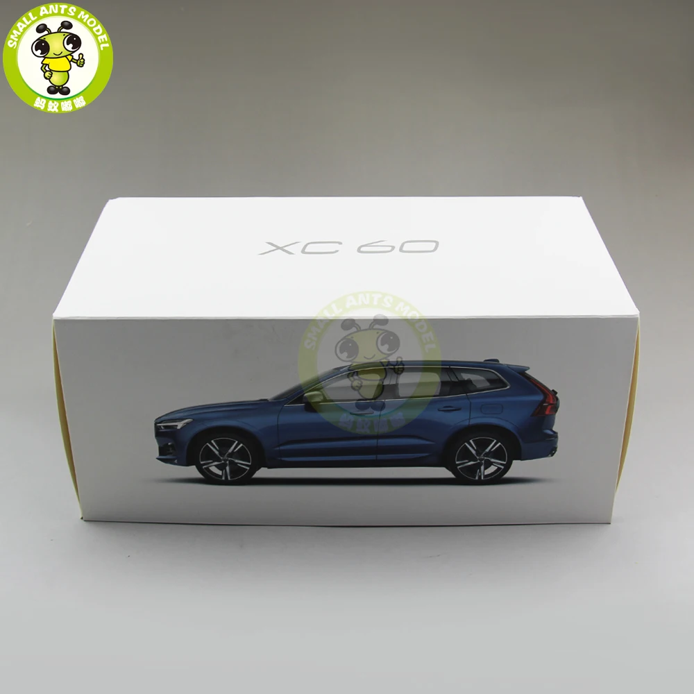 1/18 все новые Volvo XC60 SUV литая модель металлическая модель автомобиля SUV Подарочная коллекция хобби белый цвет