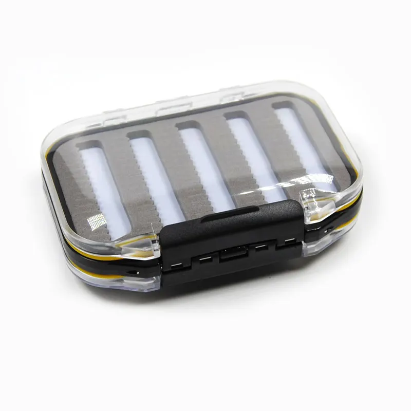 Mini Double Layers Waterproof Fly Fishing Box Premium Plastic Nymph