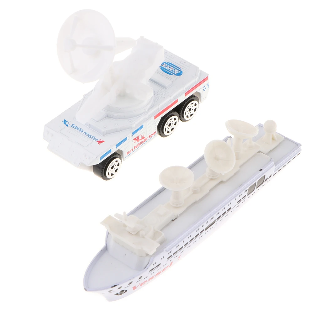 1:64 Space Exploration Rocket Space Shuttle Cosmic Satellite Set Vehicle Toys, Pretend Play Simulation Education Model