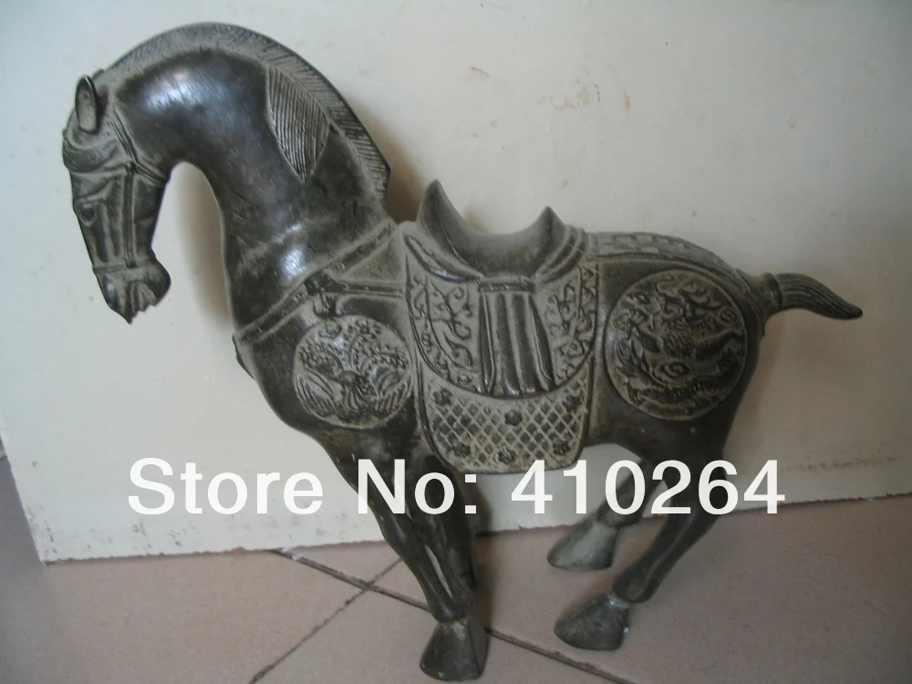 

[Nice Discount ] fast Shipping The Classic Dragon Phoenix Totem Bronze Horse Bronze