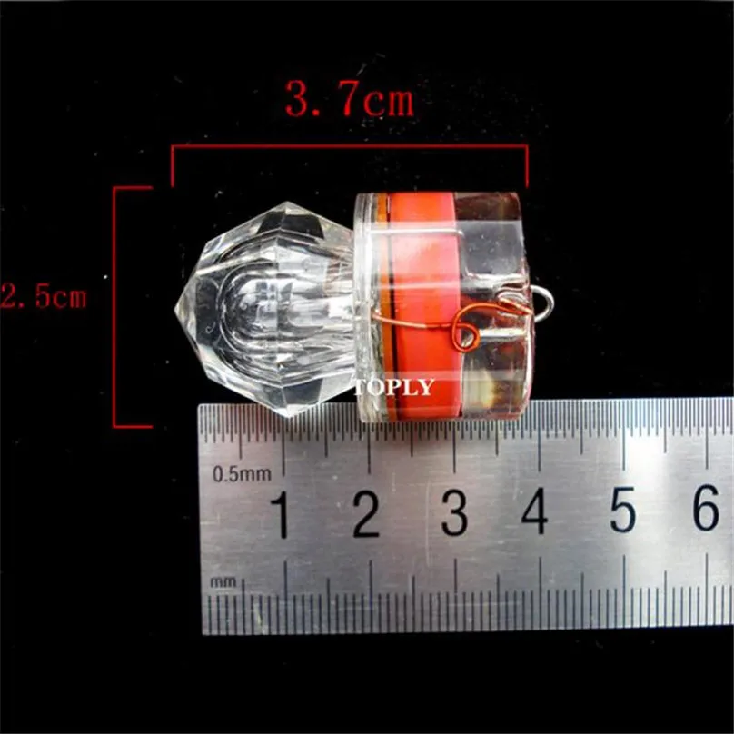 Рыболовная приманка, Мини светодиодный, алмазный, активируемый в воде, мигающие огни, приманка, мигающая лампа, рыболовные инструменты#3d06