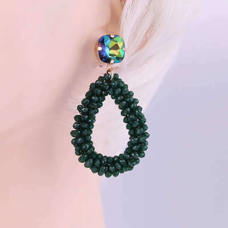 Earrings Green
