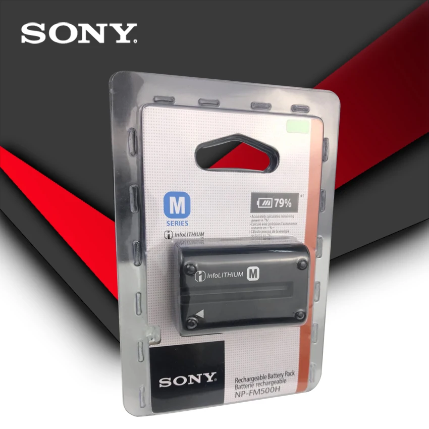 Оригинальный аккумулятор для Фотоаппарата Sony NP FM500H FM50 A57 A65 A77 A450 A560 A580 A900 A58 A99 A550 A200
