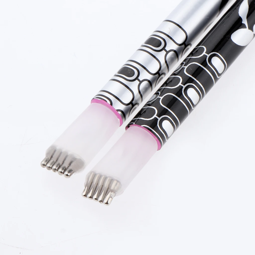 2pcs Magnet Pen Magnetic Stick Nail Art Design Tools for Cat Eye Gel Polish Drawing Painting