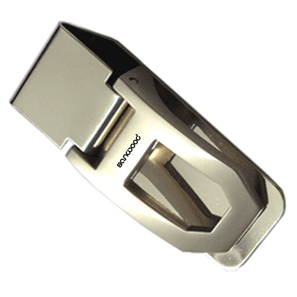 

Stainless Steel Money Clip Rectangular Shape Wallet Pocket Slim ID Credit Card Money Holder Mental Wallet I Clip Money Card