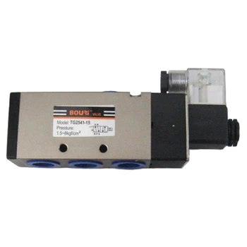 

DC24V Pneumatic Solenoid Valve TG2541-15 Solenoid Valve 5 Way 2 Position G1/2"