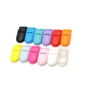 

TYRY.HU 5pcs/lot Round Head Pacifier Clip Holder Baby Pacifier Holder Toddler DIY Pacifier Chain Accessories