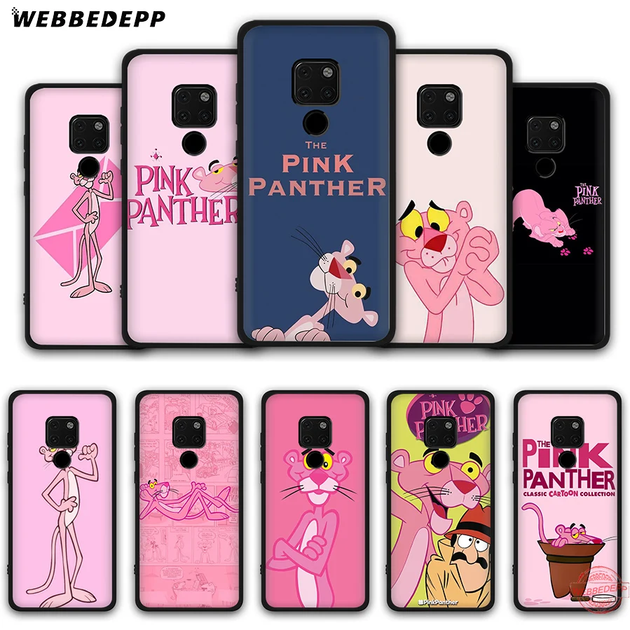 WEBBEDEPP мягкий чехол с розовой пантерой для Huawei Mate 30 10 20 Pro Lite Nova 2i 3 3i 4 5i 2 чехлы |