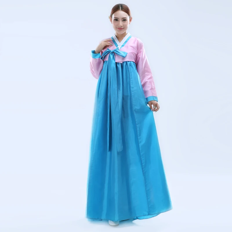 Японский юката хаори женский корейский танцевальный костюм миноритарное корейское представление костюмы ханбок традиционный суд платье