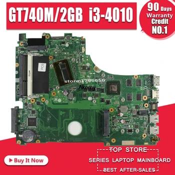 

For Asus X750LN X750LB X750L K750L A750L laptop Motherboard Mainboard with GT740M/2GB i3-4010 100% test ok