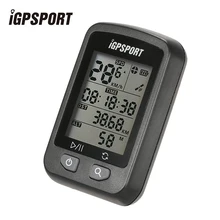 iGPSPORT iGS20E Bicycle Rechargeable Computer GPS Speedometer IPX6 Waterproof Backlight Screen Stopwatch with Mount Accessories