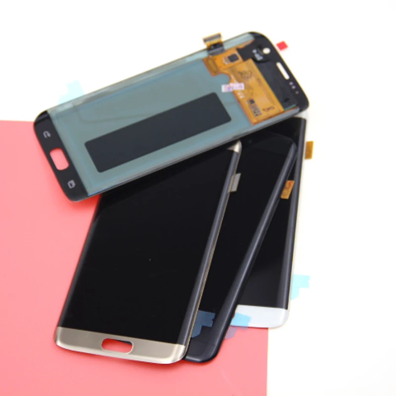 Супер AMOLED 5 ''Замена для SAMSUNG Galaxy S7 edge ЖК дисплей G935 G935F кодирующий