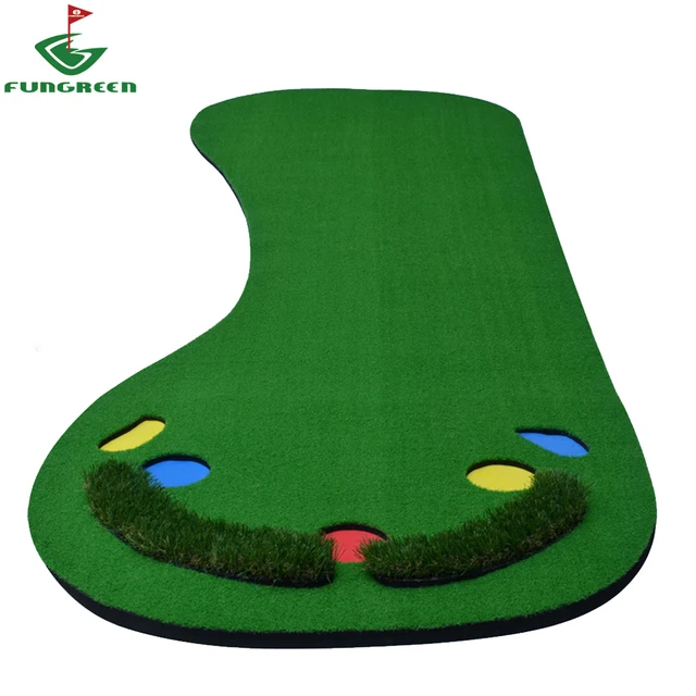 90x300cm Indoor & Outdoor Backyard Mini Golf Putting Green Protable ... 90x300cm Indoor & Outdoor Backyard Mini Golf Putting Green Protable ...