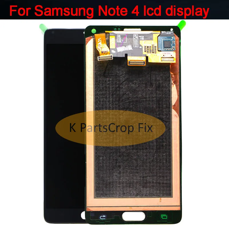 ЖК-дисплей Super AMOLED для Samsung Galaxy Note 4 Note4 N910 N910C N910A N910F N910H дисплей с сенсорным экраном