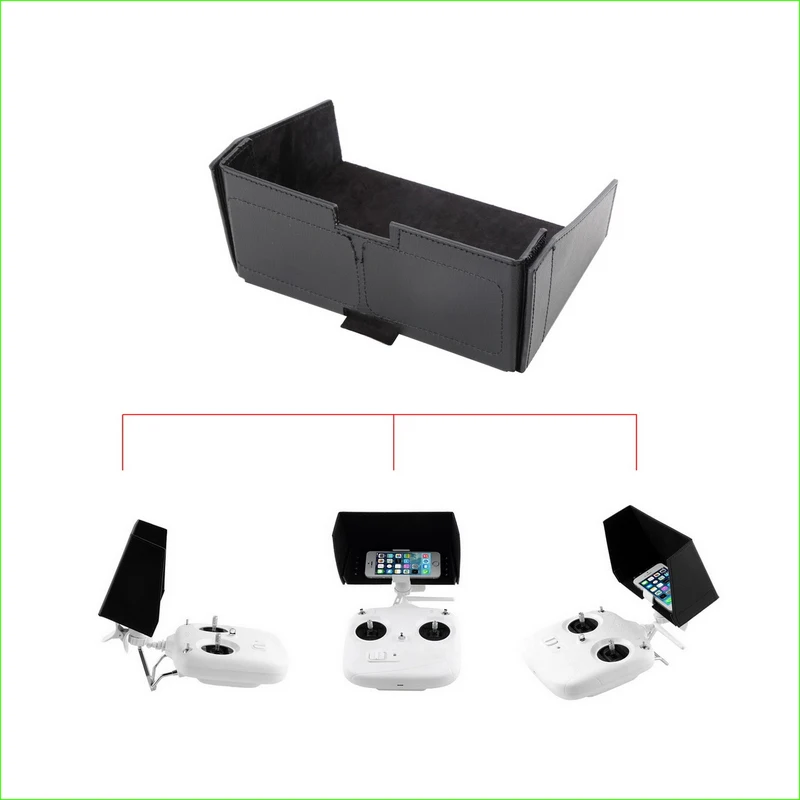 

1pcs Phone Sun Cover Remote Control Visor Plate For Phantom 2 vision/vision+ UAV Accessories Drop shipping