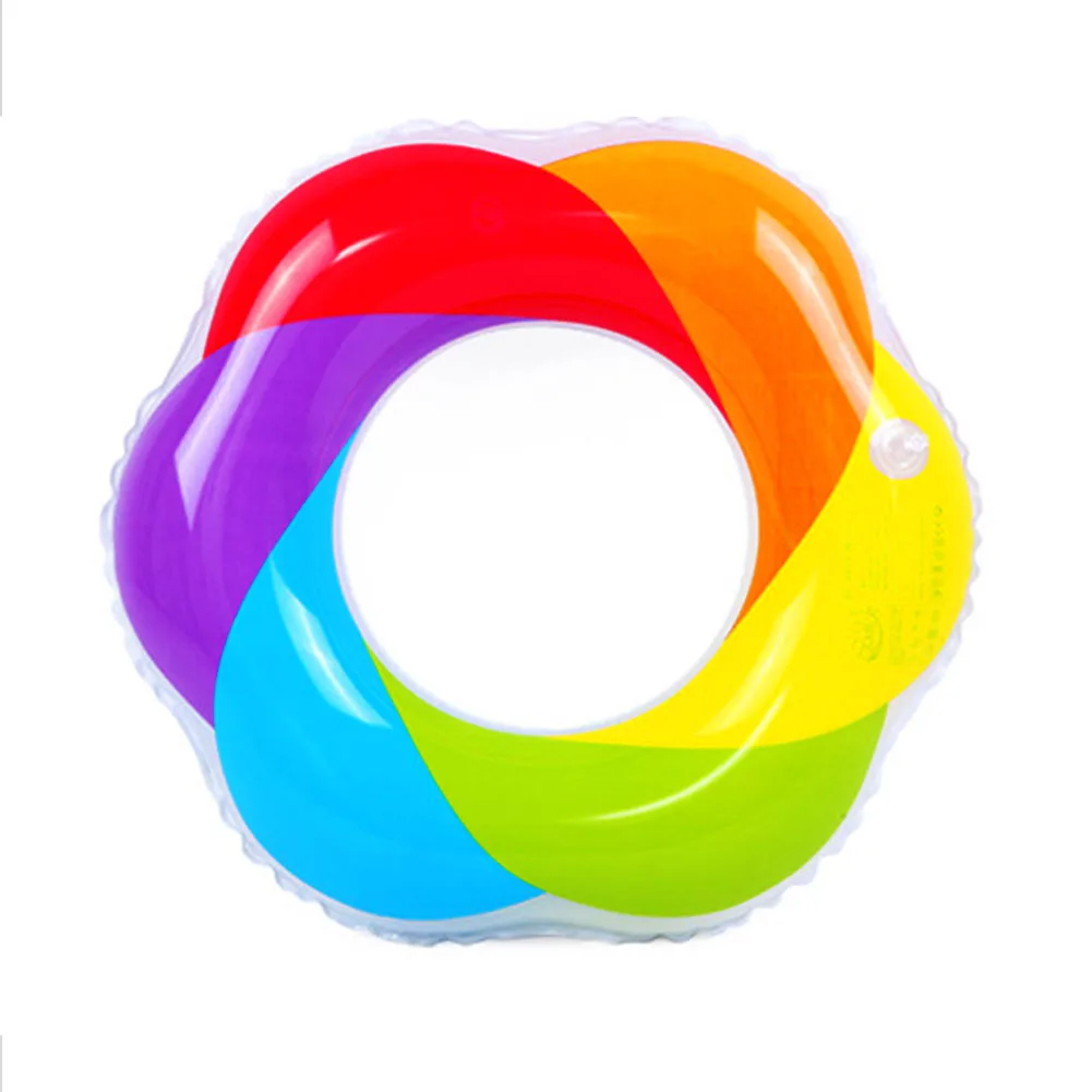 

Colorful Kids Swimming Ring High Quality PVC Inflating Floating Swimming Circle Float Safety Water Life Jacket Air Floating Ring