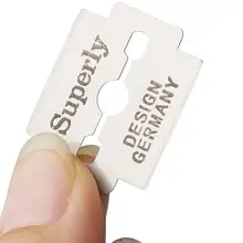 100 шт./пакет царапин Ножи Нержавеющая сталь сменные лезвия для ног жесткий щётка от шерсти ручной электрической шлифовальной пилки для ног Уход за ногами педикюр машина