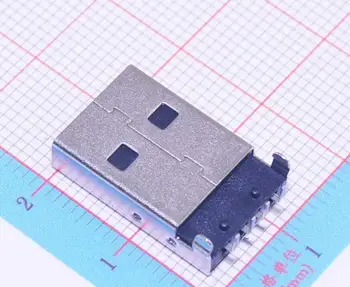 

USB type A male Connector Soldering DIP PCB Connector