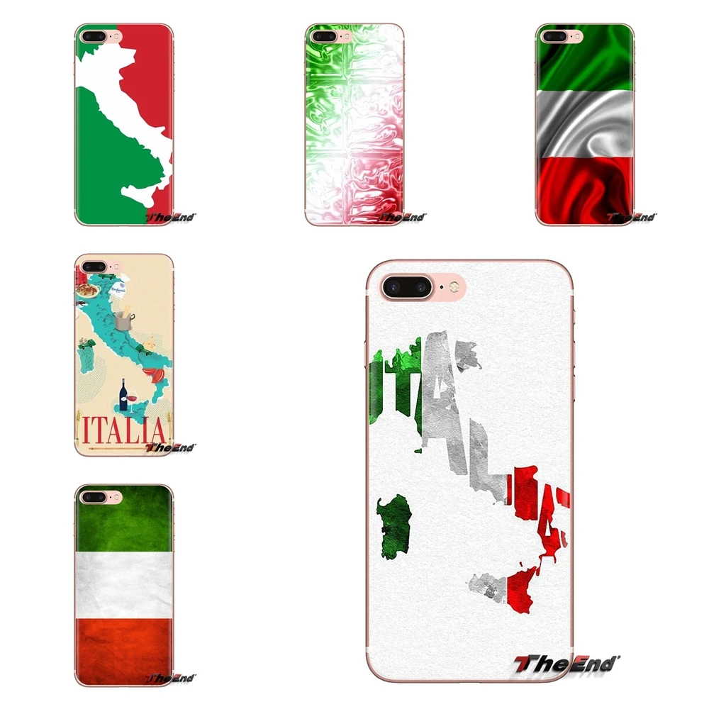 Soft Transparent Covers For Xiaomi Redmi 4A S2 Note 3 3S 4 4X 5 Plus 6 7 6A Pro Pocophone F1 Italy National Flag IT Eagle Banner |