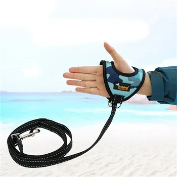 

Hand-held Glove Type Pet Dog Leashes Reflective Strip Camouflage Pet Leads Dog Leash Pet Dog Accessories 150cm Length