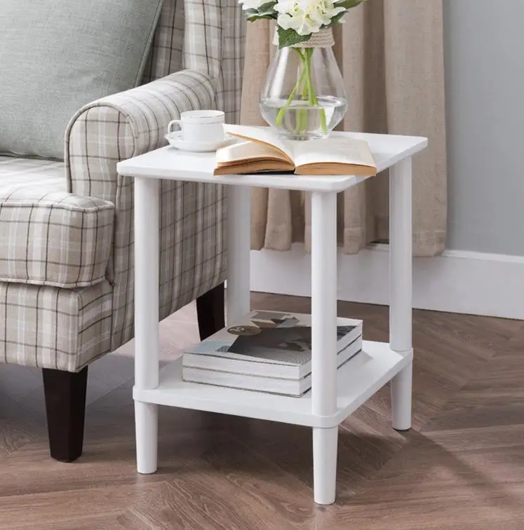 100% Wood tea table Pastoral style white coffee table small side table brown living room furniture tafeltje wood mesa de centro 100% Wood tea table Pastoral style white coffee table small side table brown living room furniture tafeltje wood mesa de centro