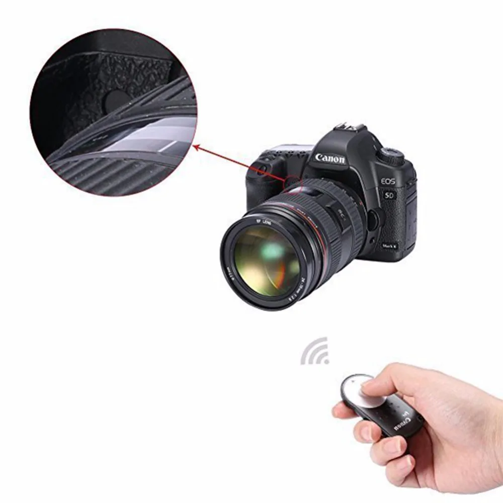 Neewer IR Беспроводной RC 6 пульт дистанционного управления спуском затвора для Canon EOS