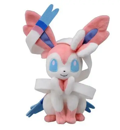 

Anime Pet Soft Plush Toys Stuffed Animal Doll Sylveon