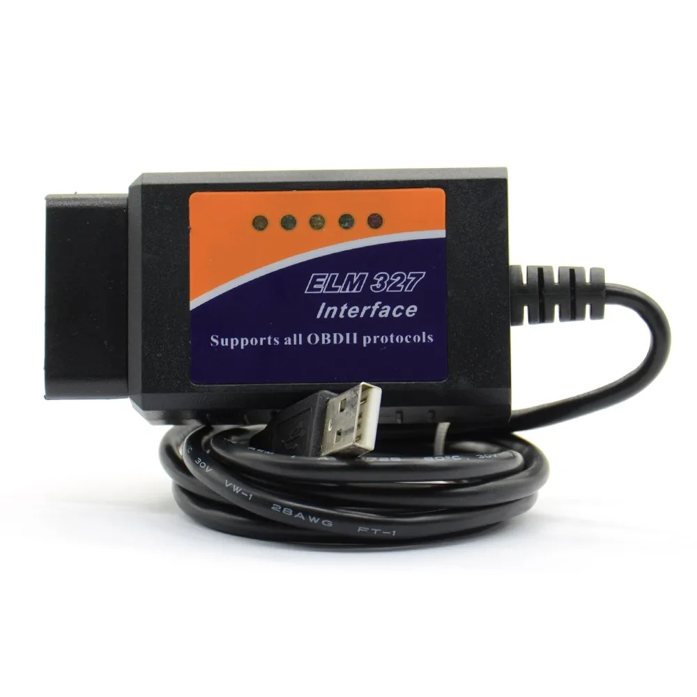 Elm327 usb-камера с флеш-картой памяти FT232RL и PIC18F2480 чип с elmconfig elm 327 usb FT232RL obd сканер высокого качества