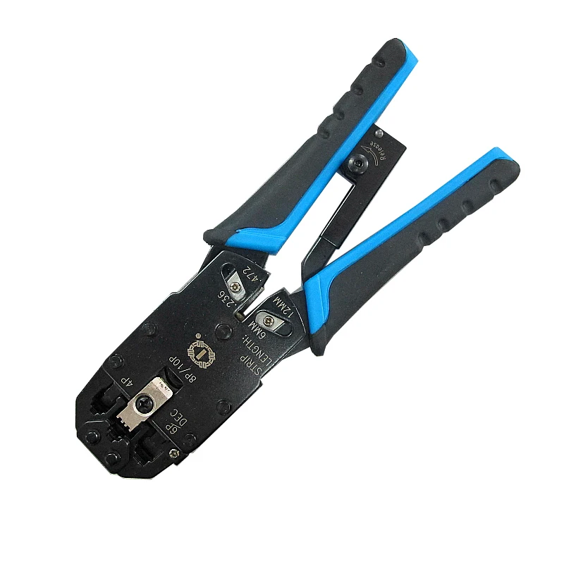 PROF Multifunctional TL-200r ethernet cable modular crimping pliers strippers 10p10c 8P8C 6P4C 8