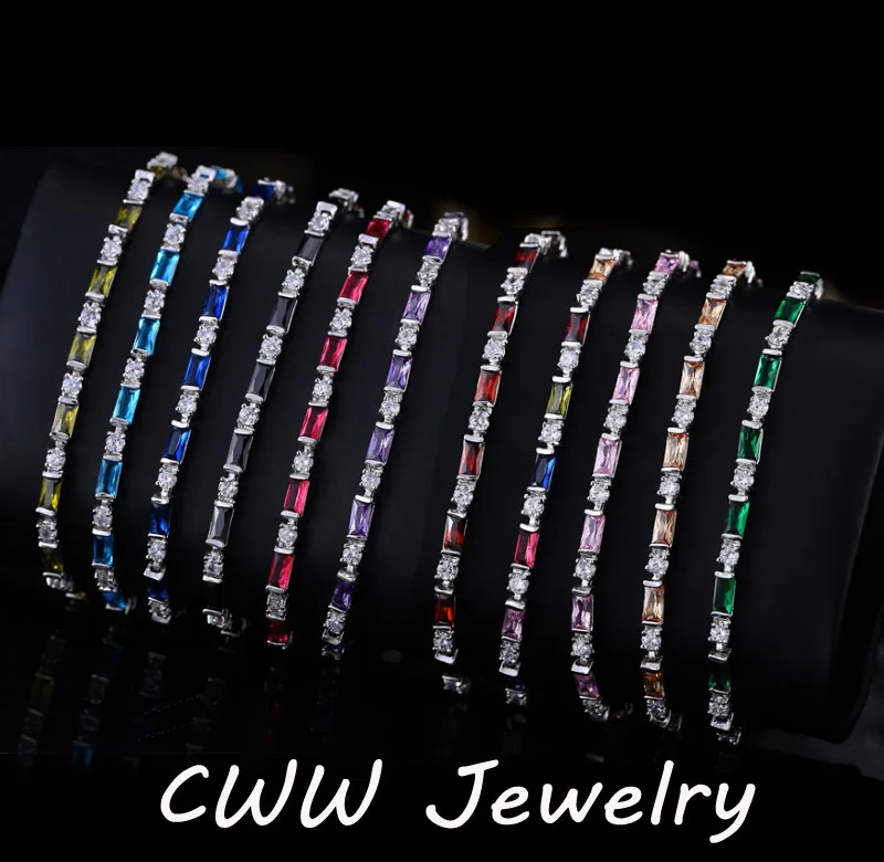 5 шт./партия женский браслет с фианитами|bangle heart|bangles designbangles & bracelets |