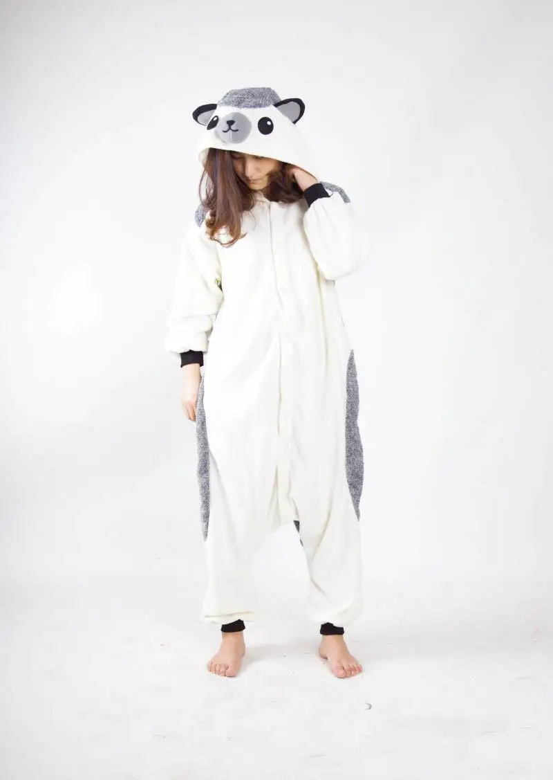Ежик животных Пижама Onesies Мужская Sleepsuit Взрослых Пижамы Косплей Костюмы Onesie