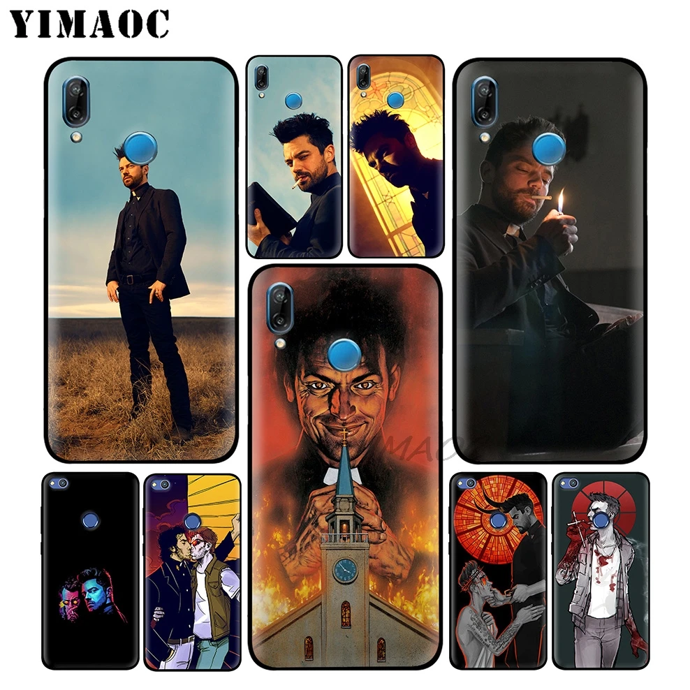 YIMAOC Preacher TV Shows Soft Case for Huawei Honor Mate 20 9X Note 10 Pro 8X 8 6A 7A 7X 7C Y9 Y7 Y6 Prime 2018 2017 View |