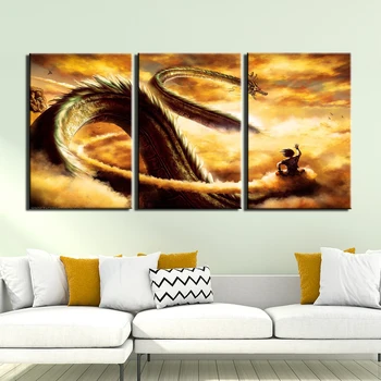 

Home Decor Canvas Painting Dragon Ball Wall Art Poster Canvas Prints Modern Wall Pictures for Living Room