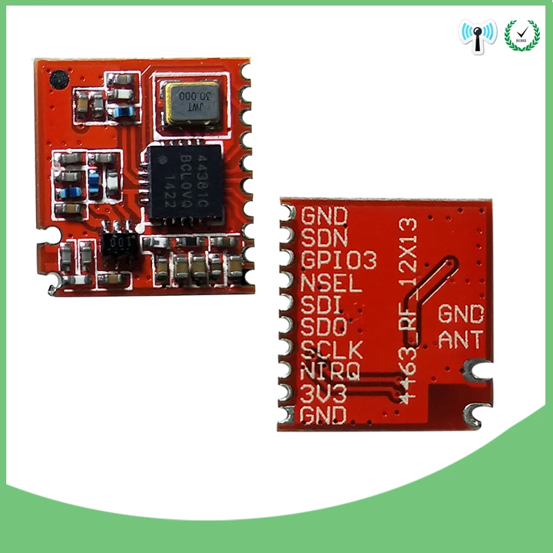 2pcs 433MHz RF module 4463 chip Long Distance communication Receiver and Transmitter SPI IOT and 2pcs 1 2pcs 433MHz RF module 4463 chip Long Distance communication Receiver and Transmitter SPI IOT and 2pcs 2