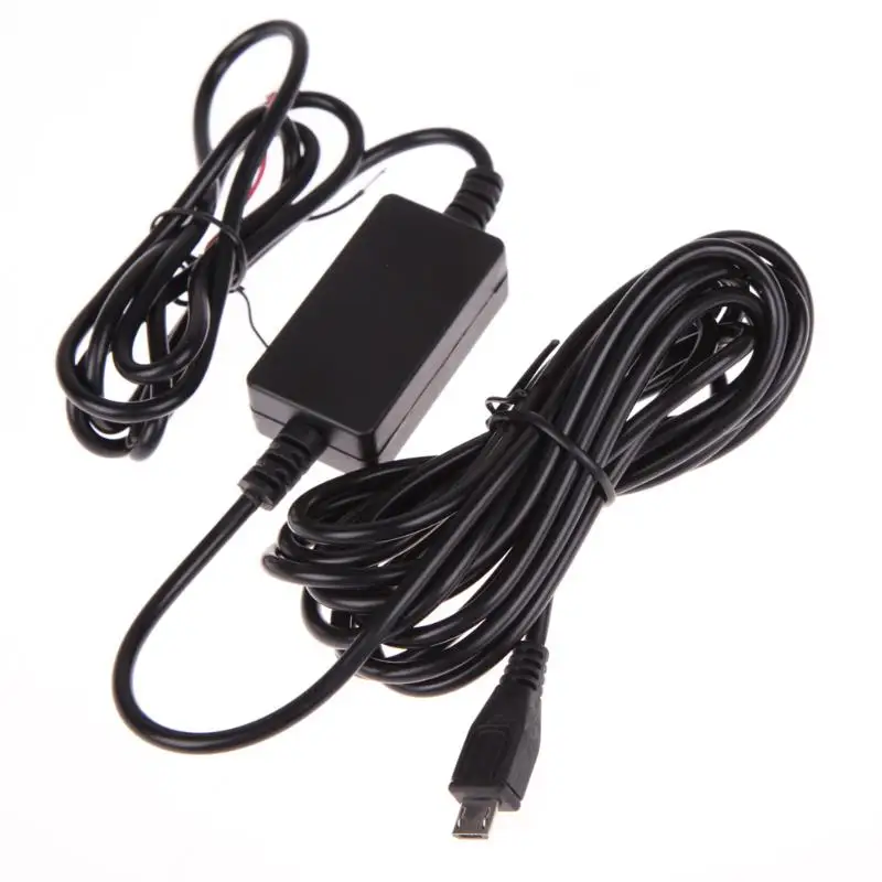 1500mA преобразователь инвертора Micro/Mini USB Hardwire Dash Cam жесткий провод комплект для