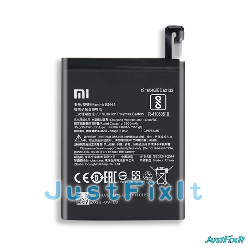Xiao mi BN45 аккумулятор для телефона Red Note 5 Note5 Оригинальные аккумуляторы мобильных
