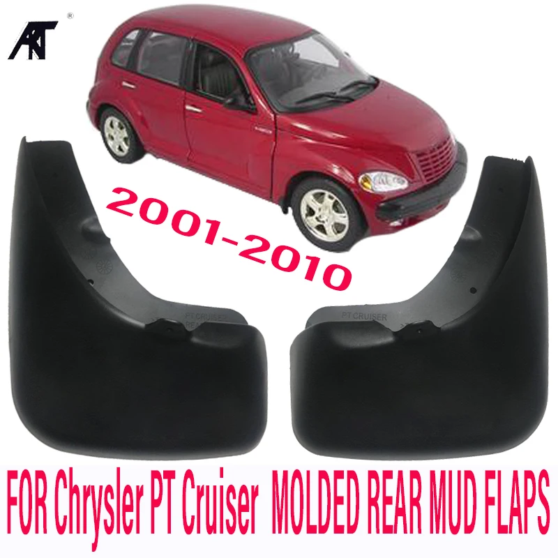 MUDGUARDS FIT FOR Chrysler PT Cruiser 2001 2010 MOLDED REAR MUDFLAPS MUD FLAP SPLASH GUARD FENDER
