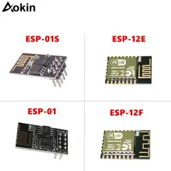ESP8266 ESP01S ESP12E ESP12F ESP-12E ESP-01 ESP-01S ESP01 ESP-12F удаленный последовательный Порты и разъёмы WI-FI Беспроводной модуль 3,3 V SPI для Arduino