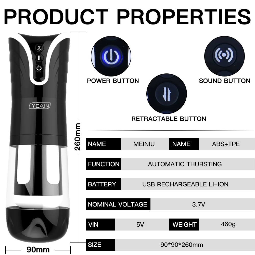 Automatic Electric Voice Masturbation Cup Sex Pussy Stimulating Dick Realistic Vagina Dildo Adults Toys Penis Cock Masturbator