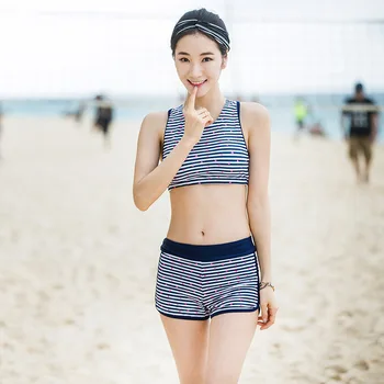 

SANQI bikini set Summer New Product Swimming Suit Woman sexy Bikini Korea Hot Spring Self-cultivation surfing Swimwear