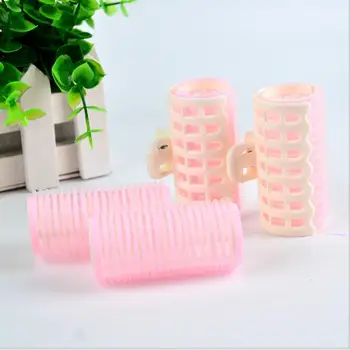 

2pcs/lot Hairdressing Home Use DIY Magic Large Self-Adhesive Hair Rollers Styling Roller Roll Curler Beauty Tool
