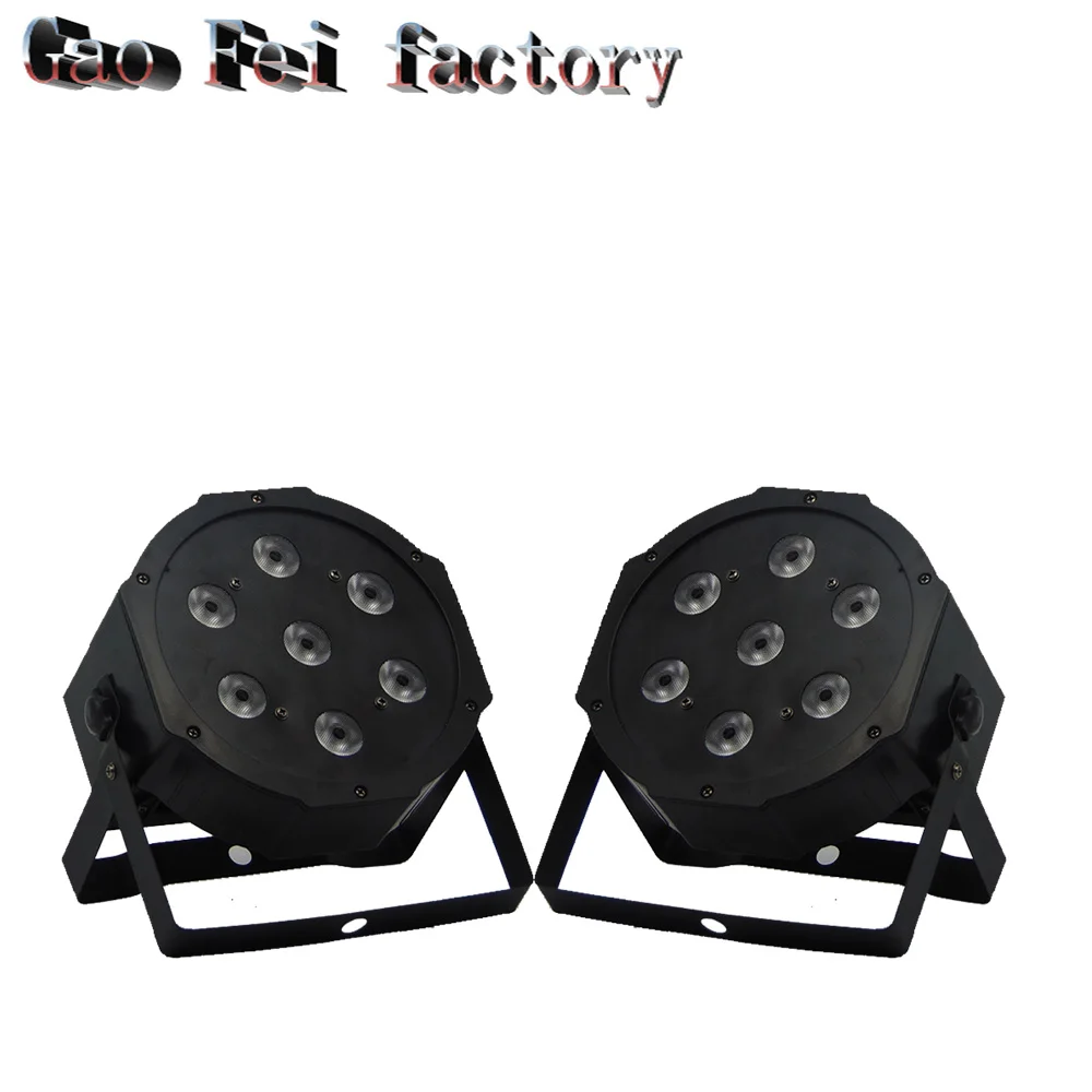 

par LED wash 7x12W Led Par Light RGBW DMX control Mini Led Par Lights 8 channels (2pcs/lot)