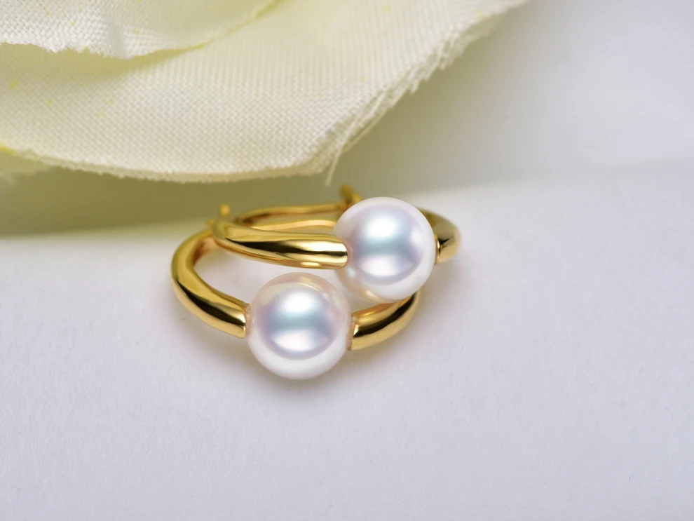 akoya pearl hoop earring (3)