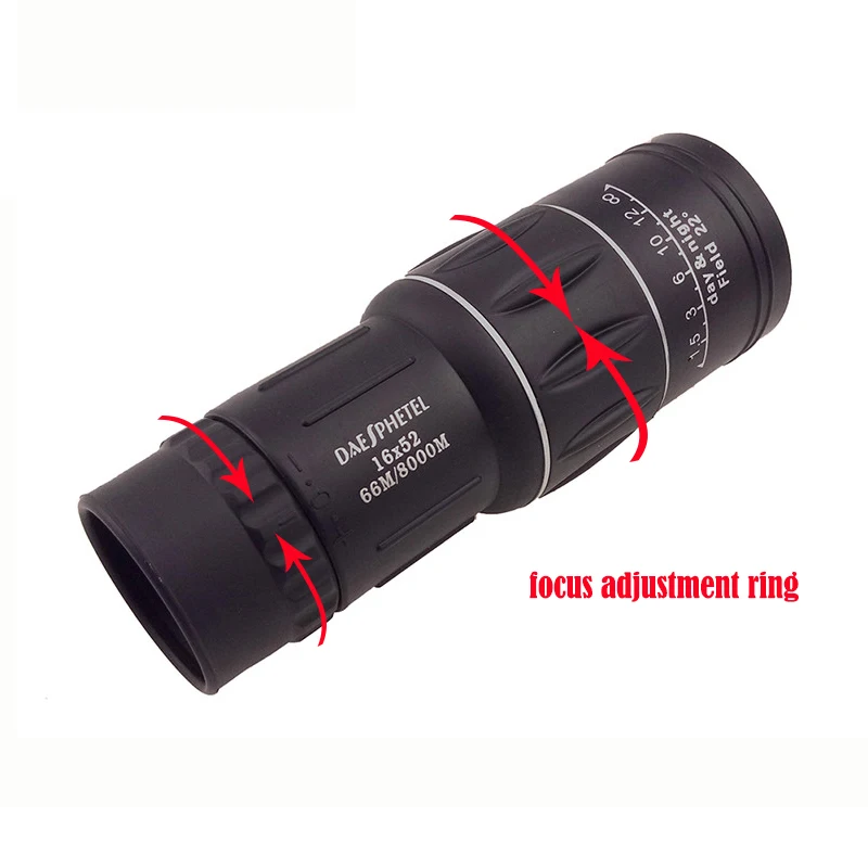 Монокулярный бинокль с двойным фокусом 16x52|lens monocular|high definition telescopebinoculars lens |