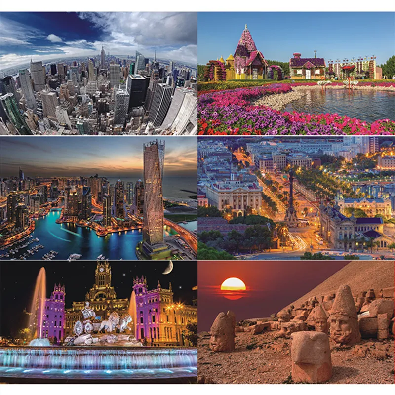 

1500PCS creative jigsaw puzzle,adult decompression toys,world famous paintings,children's gifts,games, environmental protection