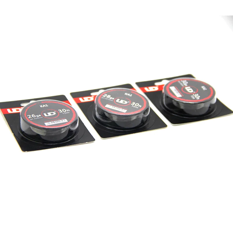 Original-UD-KA1-wire-26ga-28ga-30ga-10ml-roll-KA1-Clapton-Wire-for-Electronic-Cigarette-Heating (2)