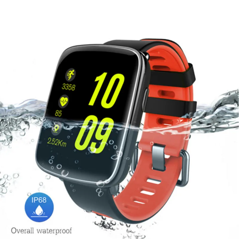 

Hot GV68 Smart Watch Waterproof Ip68 Heart Rate Monitor Bluetooth Smartwatch Swimming with Replaceable Straps for IOS Androi