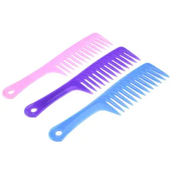 

2018 Newly 1 PC Hair Salon Plastic Comb Assorted Colors Hair Care Tool 08.01