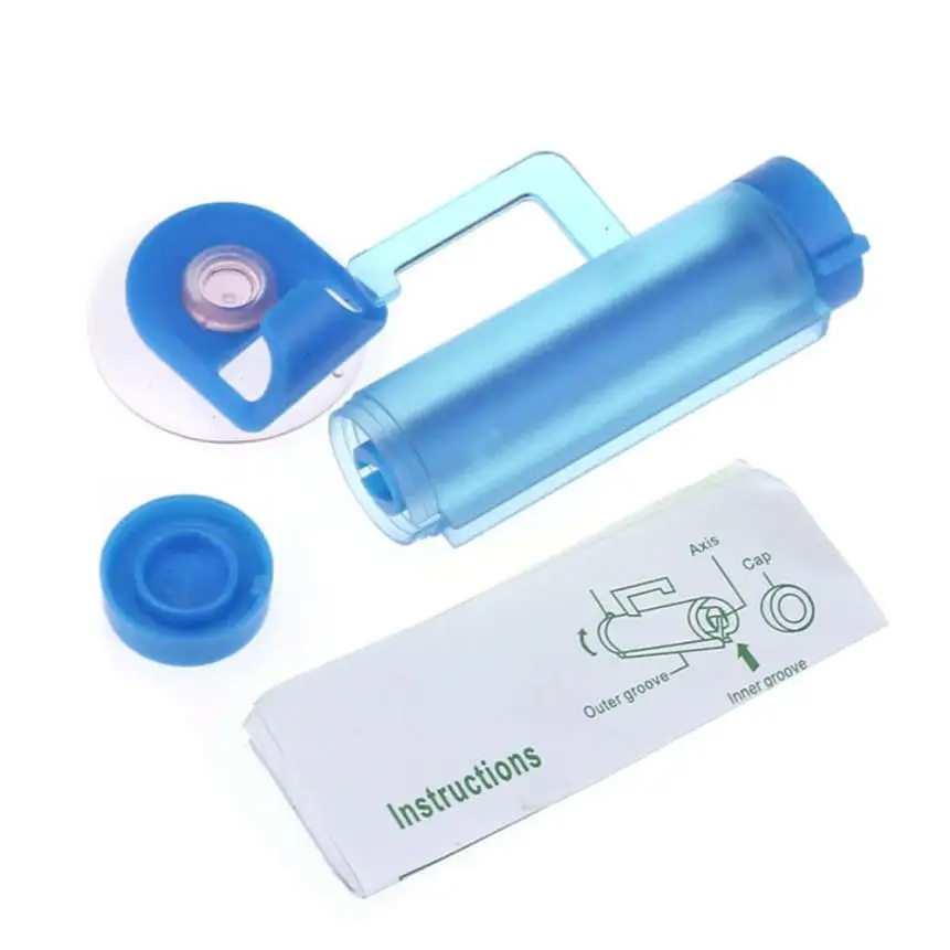 

New Qualified Dropship Rolling Squeezer Toothpaste Dispenser Tube Sucker Hanging Holder D36SE6